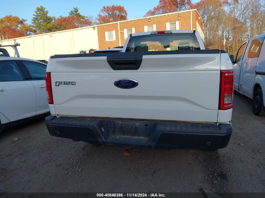 2015 Ford F-150 Xl VIN: 1FTMF1C80FKD62706 Lot: 40846386