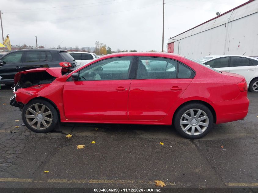 2013 Volkswagen Jetta 2.0L S VIN: 3VW2K7AJ9DM403736 Lot: 40846390