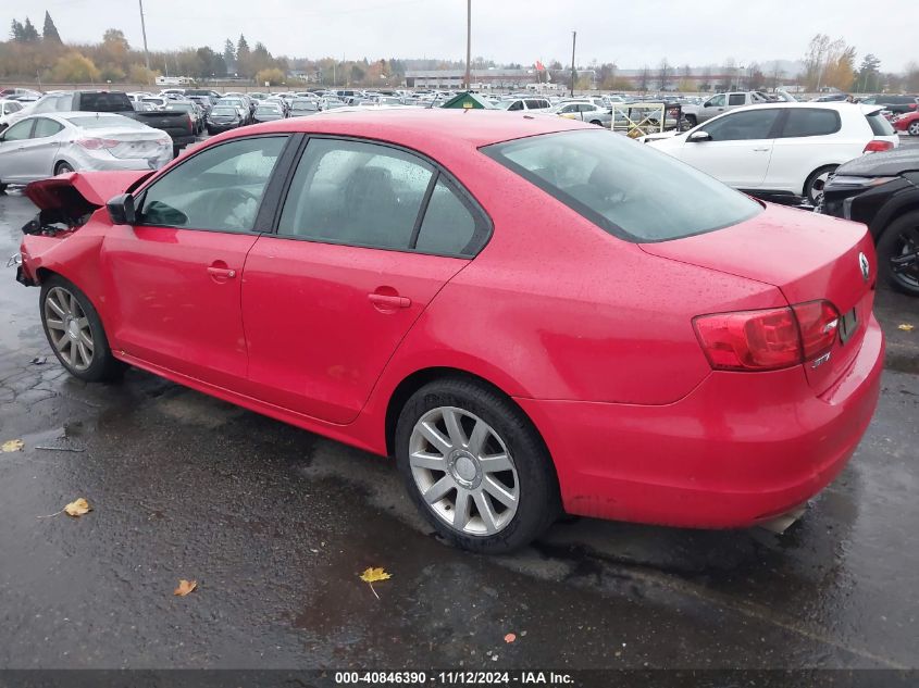 2013 Volkswagen Jetta 2.0L S VIN: 3VW2K7AJ9DM403736 Lot: 40846390