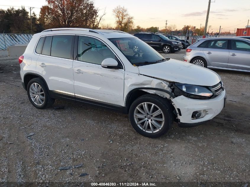 2013 Volkswagen Tiguan Se VIN: WVGAV3AX5DW080204 Lot: 40846393