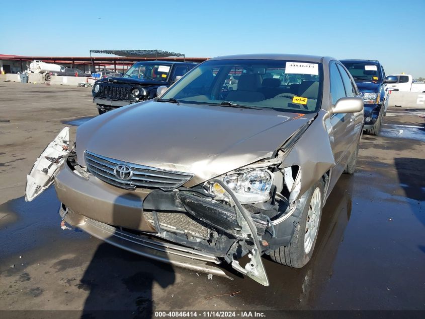 2006 Toyota Camry Xle VIN: 4T1BE32K86U735137 Lot: 40846414