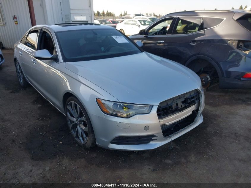 2014 AUDI A6 2.0T PREMIUM - WAUGFAFC3EEN05194