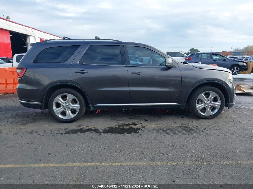 2014 Dodge Durango Limited VIN: 1C4RDHDG0EC370369 Lot: 40846432