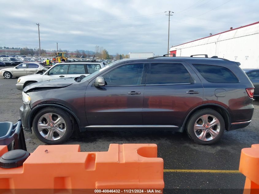 2014 Dodge Durango Limited VIN: 1C4RDHDG0EC370369 Lot: 40846432