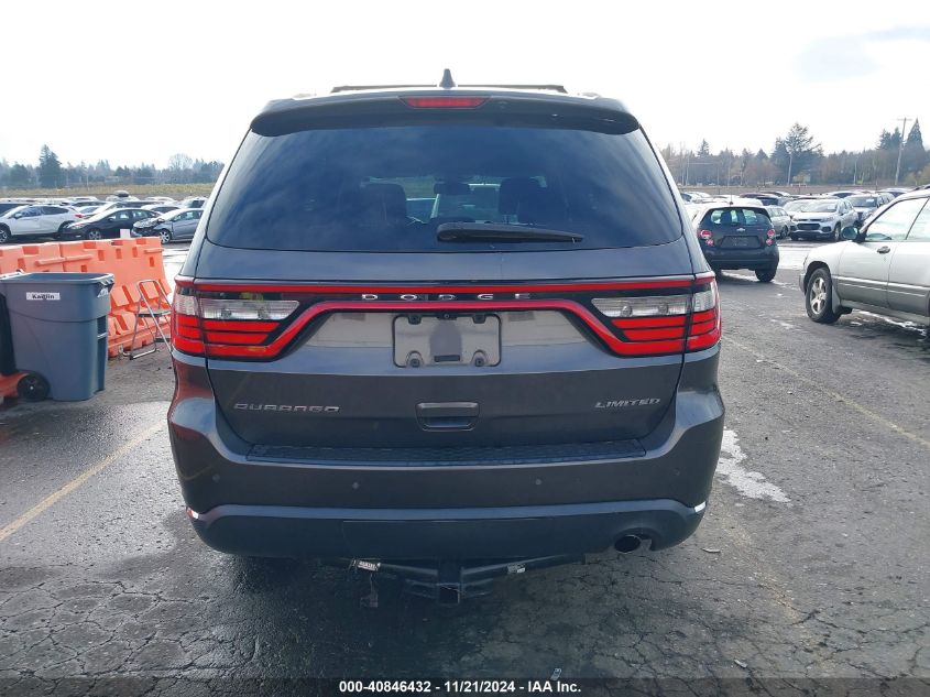 2014 Dodge Durango Limited VIN: 1C4RDHDG0EC370369 Lot: 40846432