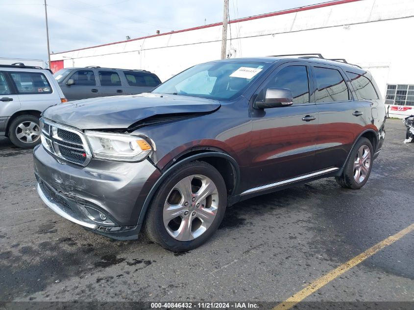 2014 Dodge Durango Limited VIN: 1C4RDHDG0EC370369 Lot: 40846432