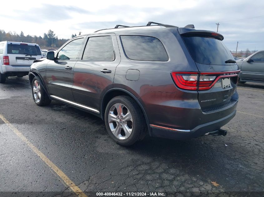 2014 Dodge Durango Limited VIN: 1C4RDHDG0EC370369 Lot: 40846432