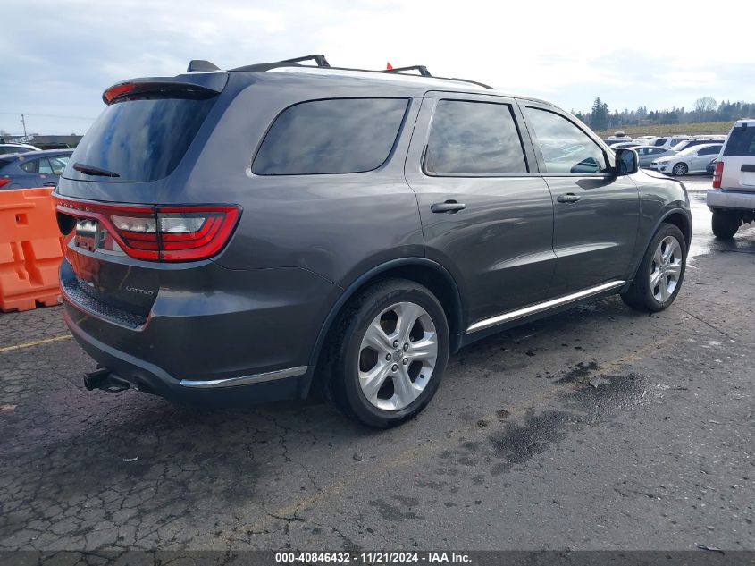 2014 Dodge Durango Limited VIN: 1C4RDHDG0EC370369 Lot: 40846432