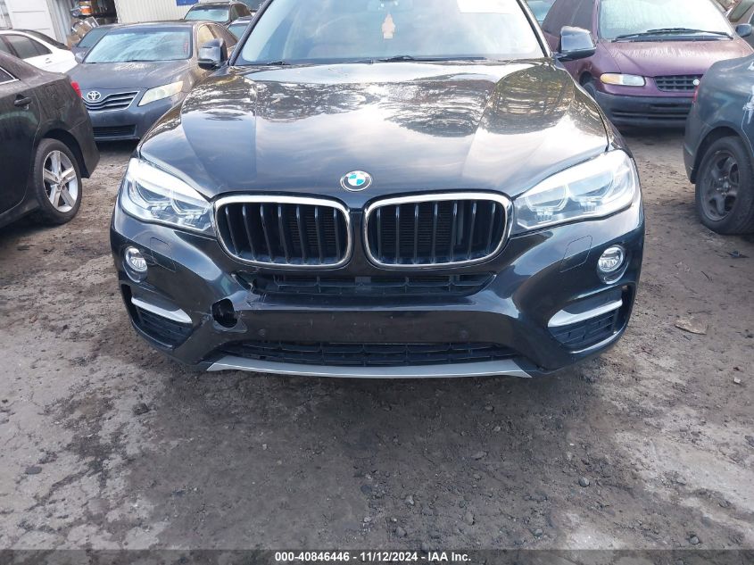 2015 BMW X6 xDrive35I VIN: 5UXKU2C52F0N75840 Lot: 40846446