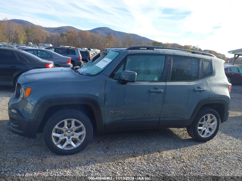 VIN ZACCJBBB8JPG73408 2018 Jeep Renegade, Latitude 4X4 no.15