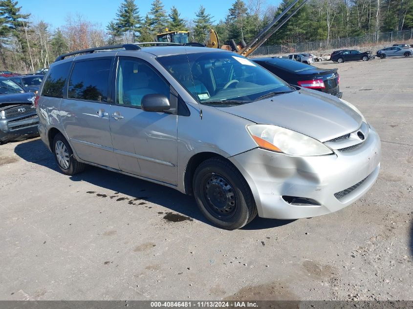 2008 Toyota Sienna Le VIN: 5TDZK23C18S180990 Lot: 40846481