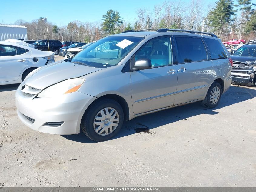 2008 Toyota Sienna Le VIN: 5TDZK23C18S180990 Lot: 40846481