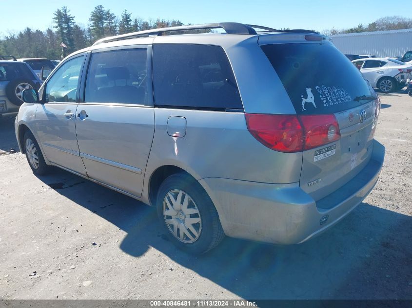 2008 Toyota Sienna Le VIN: 5TDZK23C18S180990 Lot: 40846481