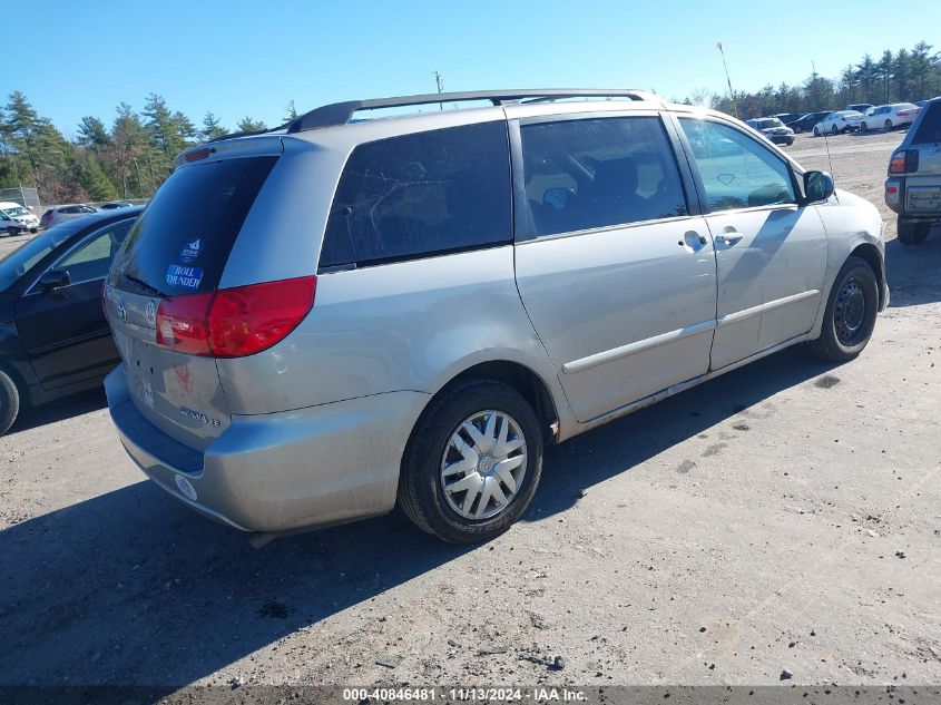 2008 Toyota Sienna Le VIN: 5TDZK23C18S180990 Lot: 40846481