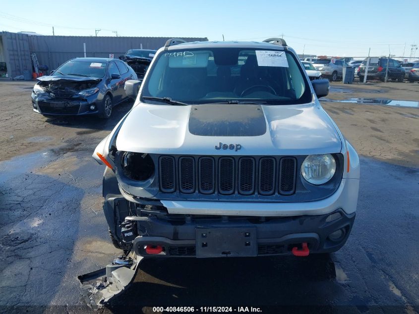 2016 Jeep Renegade Trailhawk VIN: ZACCJBCT6GPD01050 Lot: 40846506