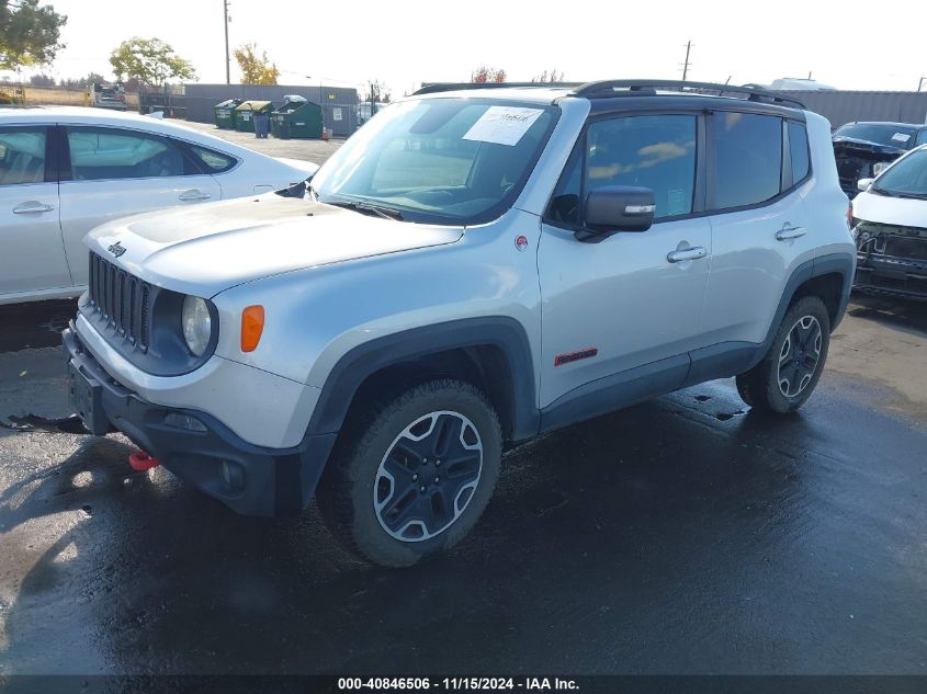 VIN ZACCJBCT6GPD01050 2016 JEEP RENEGADE no.2