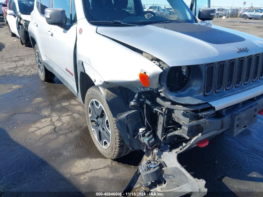 2016 Jeep Renegade Trailhawk VIN: ZACCJBCT6GPD01050 Lot: 40846506