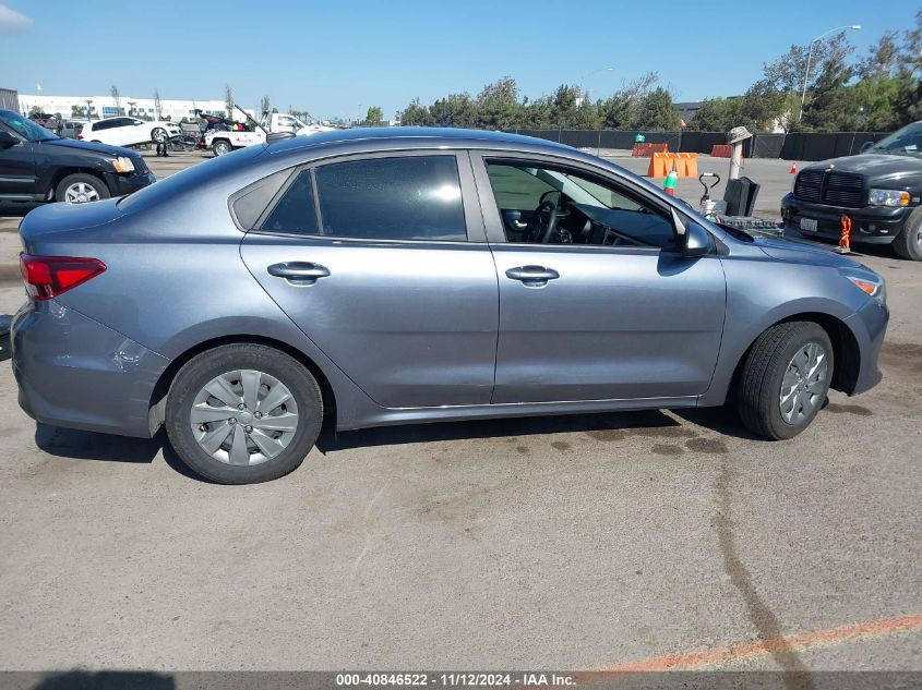 2020 Kia Rio S VIN: 3KPA24AD1LE303162 Lot: 40846522