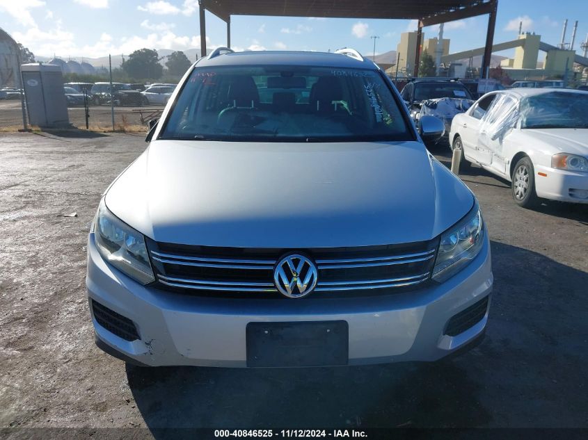 2017 Volkswagen Tiguan 2.0T Wolfsburg Edition VIN: WVGRV7AX3HK002172 Lot: 40846525