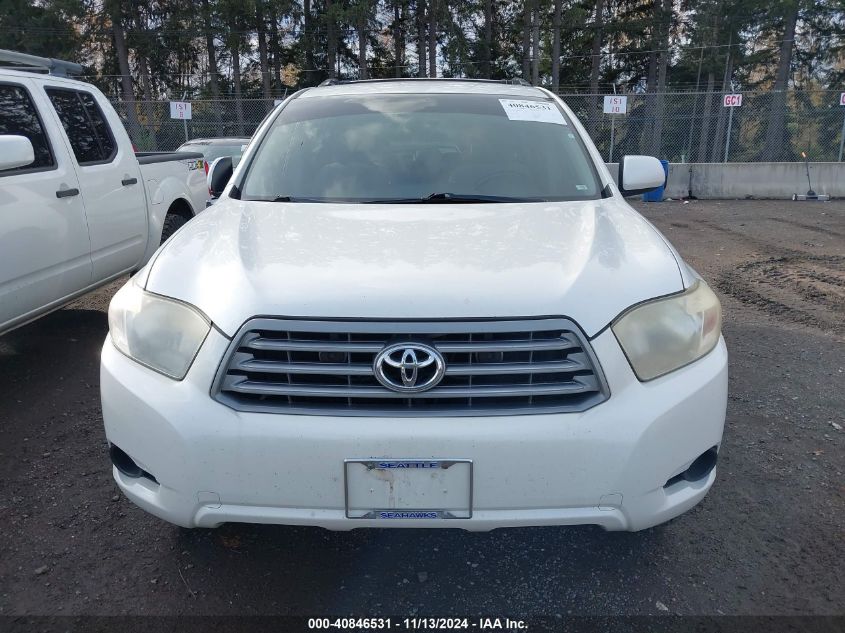 2008 Toyota Highlander VIN: JTEES41A482054475 Lot: 40846531