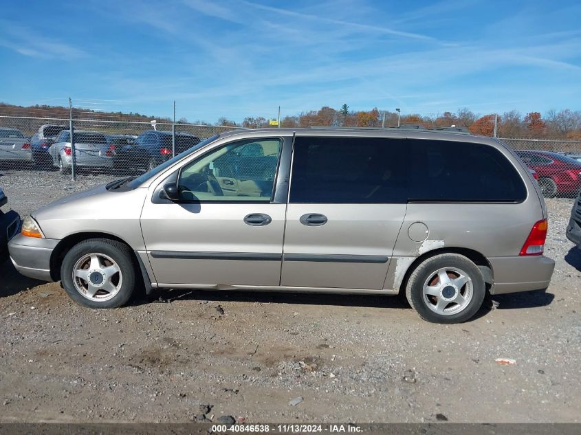 2003 Ford Windstar Lx VIN: 2FMZA51463BA61239 Lot: 40846538