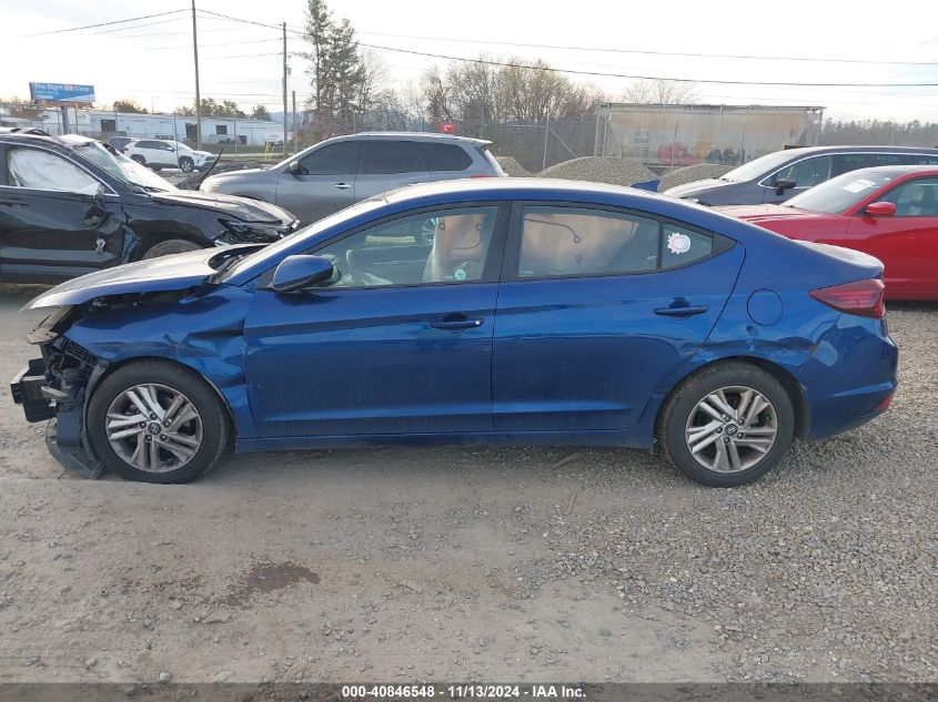 2019 Hyundai Elantra Sel VIN: 5NPD84LF4KH404605 Lot: 40846548