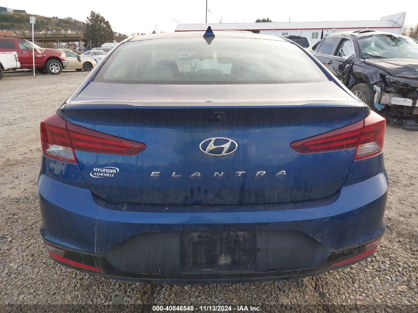 2019 Hyundai Elantra Sel VIN: 5NPD84LF4KH404605 Lot: 40846548