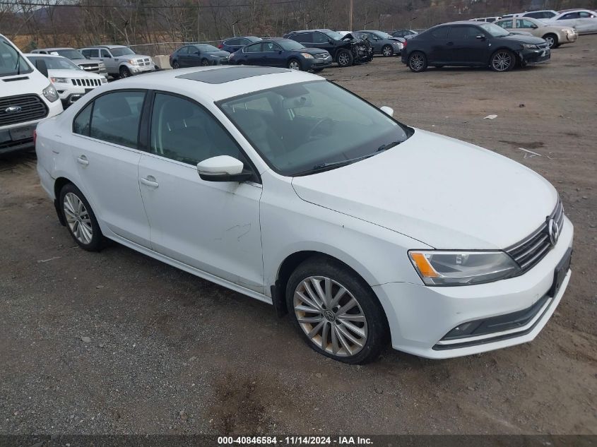 2015 Volkswagen Jetta 1.8T Se VIN: 3VWD17AJ6FM287393 Lot: 40846584