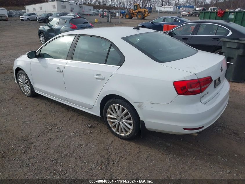 2015 Volkswagen Jetta 1.8T Se VIN: 3VWD17AJ6FM287393 Lot: 40846584