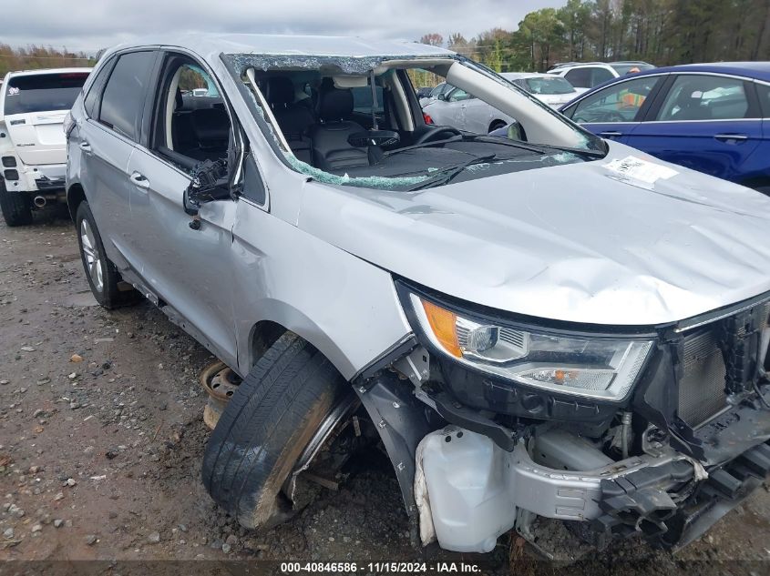 2017 Ford Edge Sel VIN: 2FMPK3J88HBB02022 Lot: 40846586