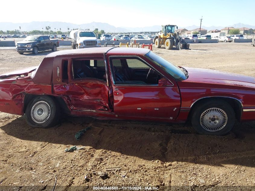 1992 Cadillac Deville VIN: 1G6CD53B9N4300912 Lot: 40846588