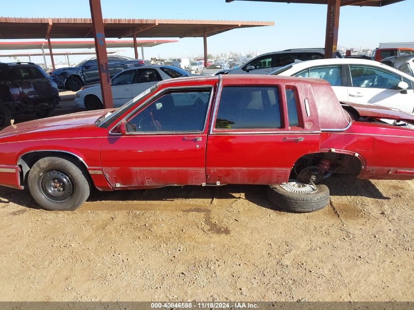 1992 Cadillac Deville VIN: 1G6CD53B9N4300912 Lot: 40846588