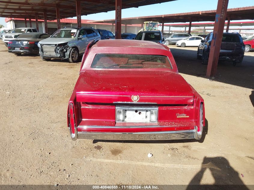 1992 Cadillac Deville VIN: 1G6CD53B9N4300912 Lot: 40846588