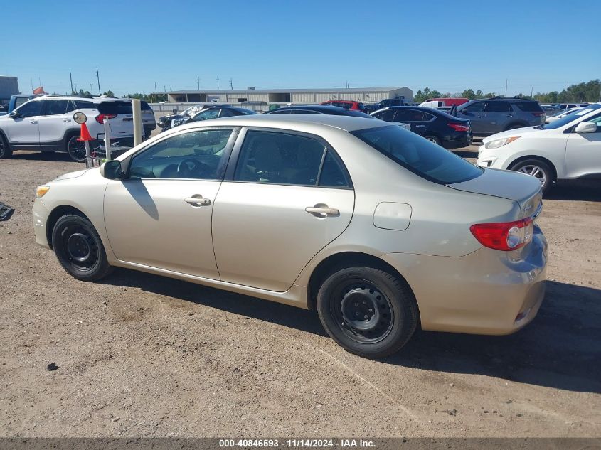 2011 Toyota Corolla Le VIN: 2T1BU4EE2BC580160 Lot: 40846593