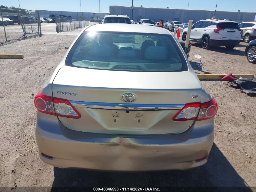 2011 Toyota Corolla Le VIN: 2T1BU4EE2BC580160 Lot: 40846593