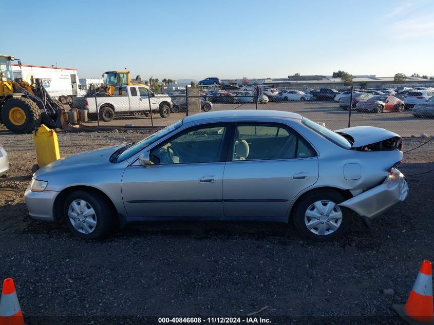 1999 Honda Accord Lx VIN: JHMCG6653XC018398 Lot: 40846608