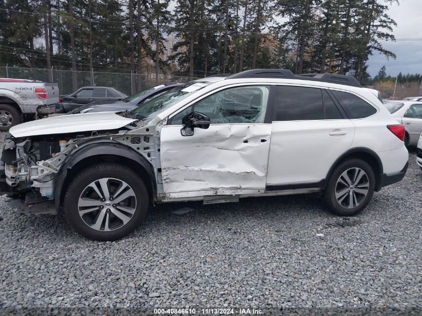 2019 Subaru Outback 2.5I Limited VIN: 4S4BSANC7K3387543 Lot: 40846610