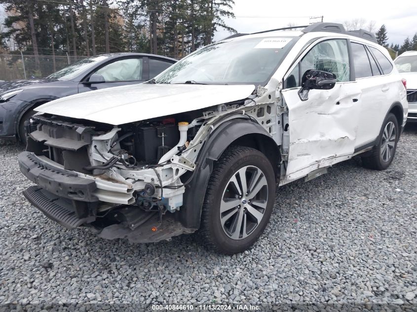 2019 Subaru Outback 2.5I Limited VIN: 4S4BSANC7K3387543 Lot: 40846610