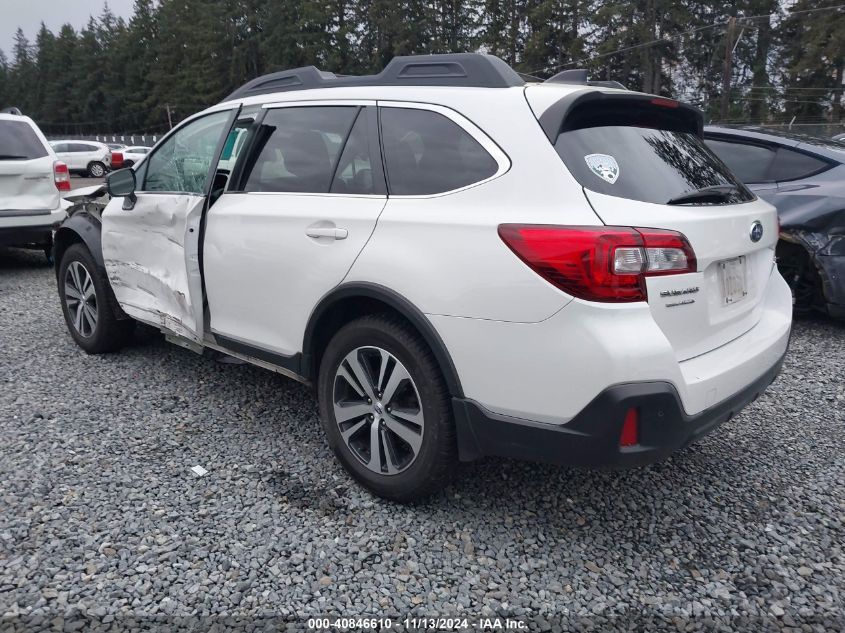 2019 Subaru Outback 2.5I Limited VIN: 4S4BSANC7K3387543 Lot: 40846610