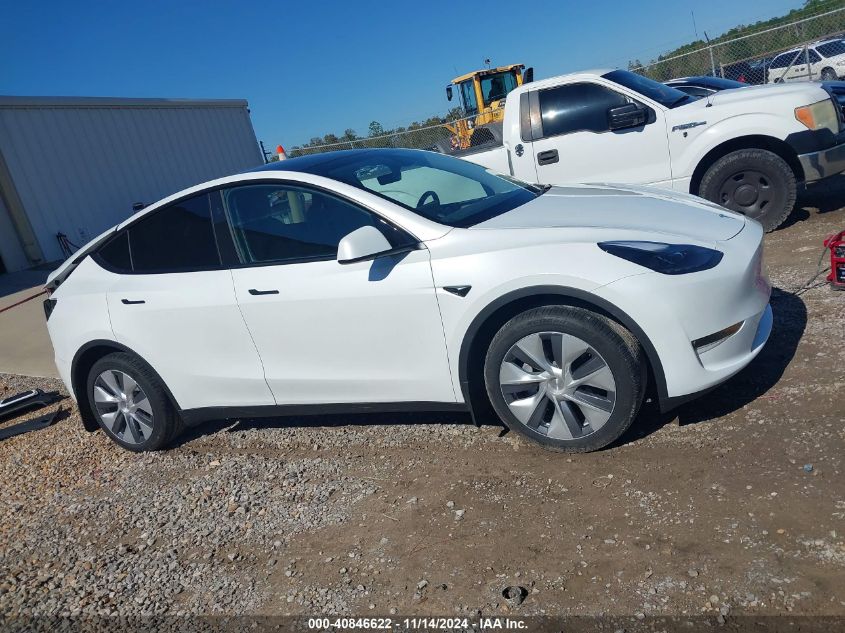 2023 Tesla Model Y Awd/Long Range Dual Motor All-Wheel Drive VIN: 7SAYGDEE6PA162723 Lot: 40846622