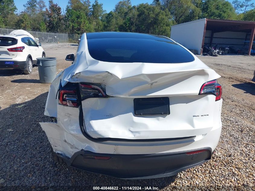 2023 Tesla Model Y Awd/Long Range Dual Motor All-Wheel Drive VIN: 7SAYGDEE6PA162723 Lot: 40846622