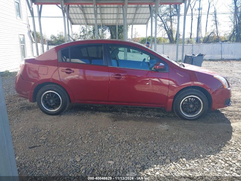 2007 Nissan Sentra 2.0 VIN: 3N1AB61E87L654322 Lot: 40846629