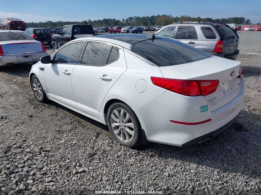 2014 Kia Optima Ex VIN: 5XXGN4A74EG296651 Lot: 40846634