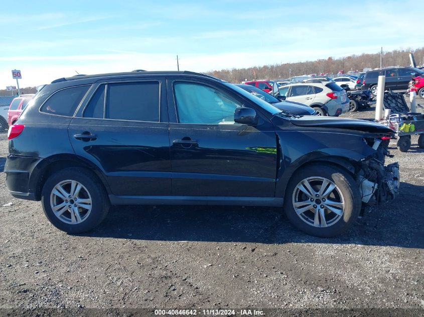 2012 Hyundai Santa Fe Se VIN: 5XYZH4AG5CG139641 Lot: 40846642