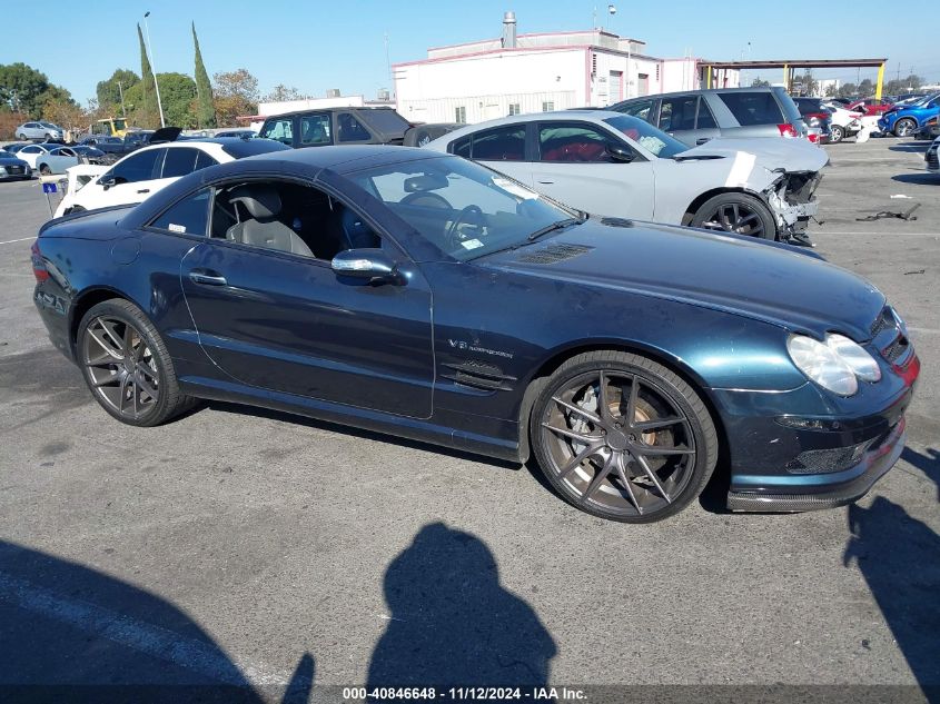 2006 Mercedes-Benz Sl 55 Amg VIN: WDBSK74F16F111963 Lot: 40846648