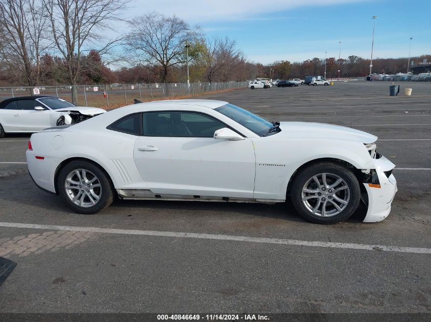 2014 Chevrolet Camaro 2Ls VIN: 2G1FA1E34E9133902 Lot: 40846649