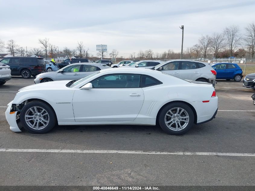 2014 Chevrolet Camaro 2Ls VIN: 2G1FA1E34E9133902 Lot: 40846649