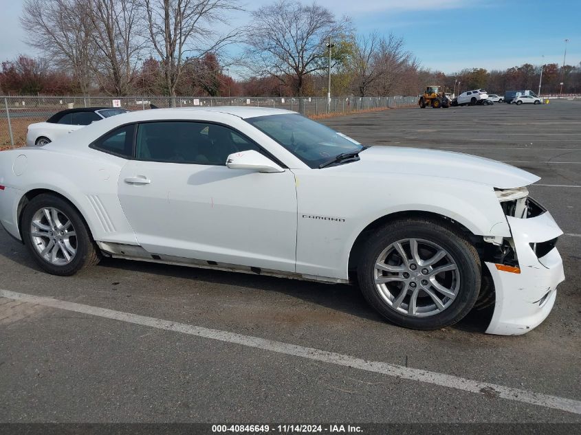 2014 Chevrolet Camaro 2Ls VIN: 2G1FA1E34E9133902 Lot: 40846649