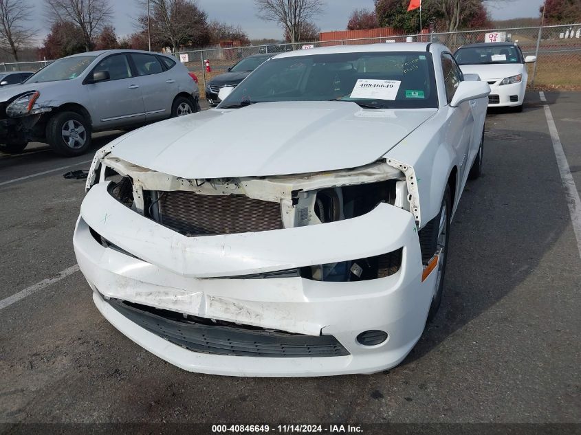 2014 Chevrolet Camaro 2Ls VIN: 2G1FA1E34E9133902 Lot: 40846649