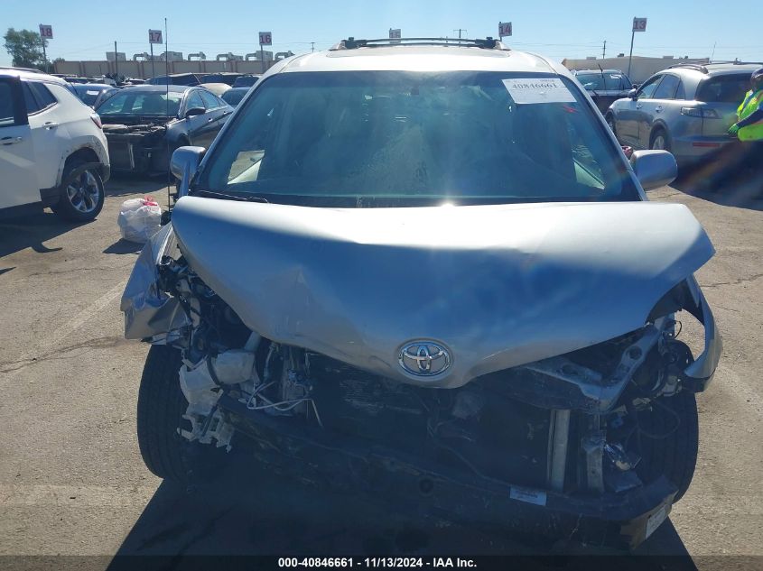 2013 Toyota Sienna Xle V6 8 Passenger VIN: 5TDYK3DC9DS346327 Lot: 40846661